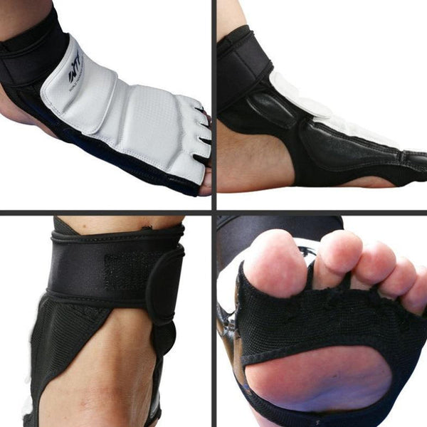 Xs Half Toe Foot Guard For Taekwondo And Boxing Size 27 29 Shin Guards