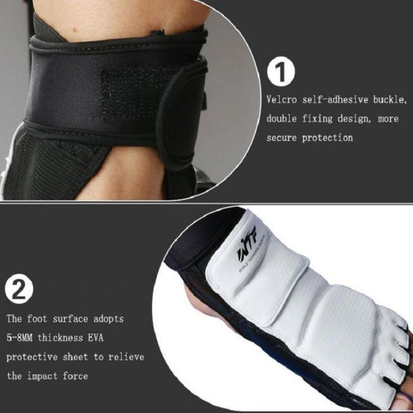 Half Toe Foot Guard For Taekwondo And Boxing Size 30 33 Shin Guards