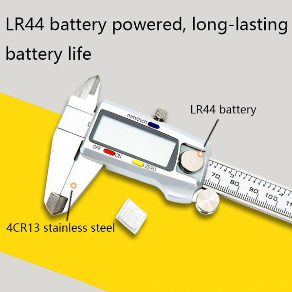 Stainless Steel Digital Caliper Electronic Measurement Tool For Precision Tasks Calipers