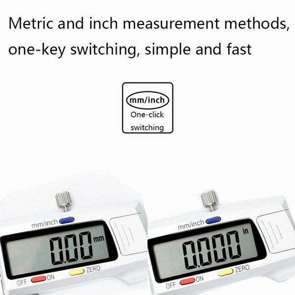 Stainless Steel Digital Caliper Electronic Measurement Tool For Precision Tasks Calipers