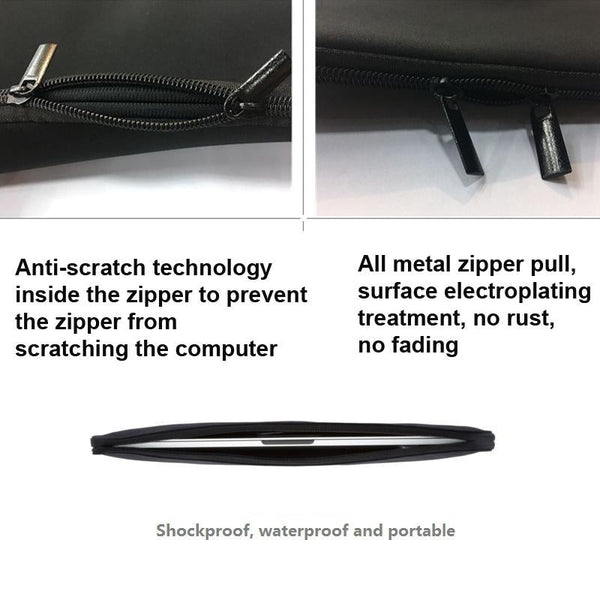 Eleven Inch Diving Material Laptop Sleeve With Elastic Band For Computer Protection Laptop Cases & Bags