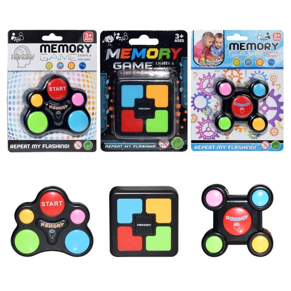 Memory Training Game Machine For Kids With Portable Handle Activity Toys