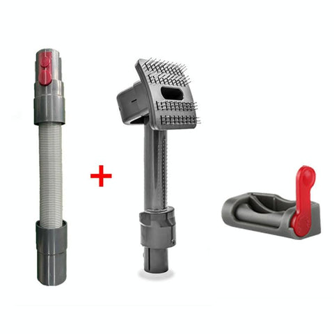 Vacuum Cleaner Accessories Pet Brush Hose Switch Lock For Dyson V7 V8 V10 V11 Vacuum Cleaner Parts
