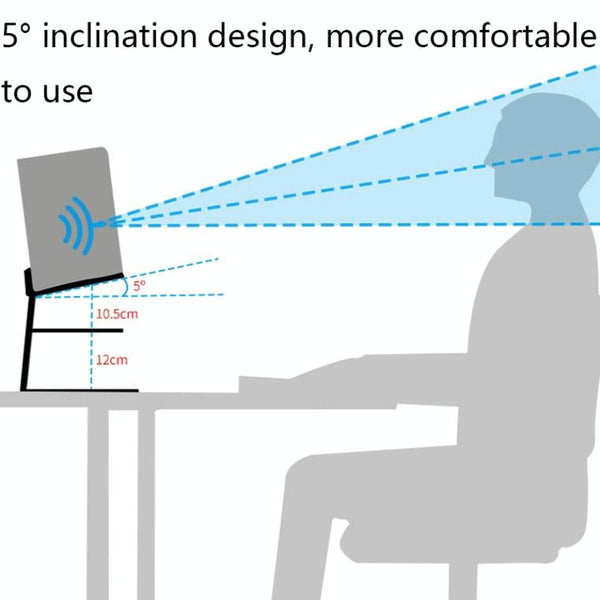 Double Layer Portable Aluminium Laptop Stand With Cooling Speaker Stands Holders & Car Mounts