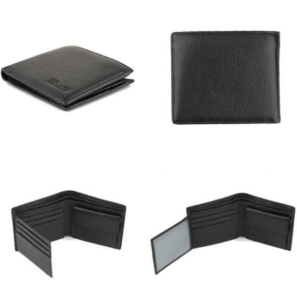 Leather Coin Purse Wallet With Rfid Protection For Men Wallets