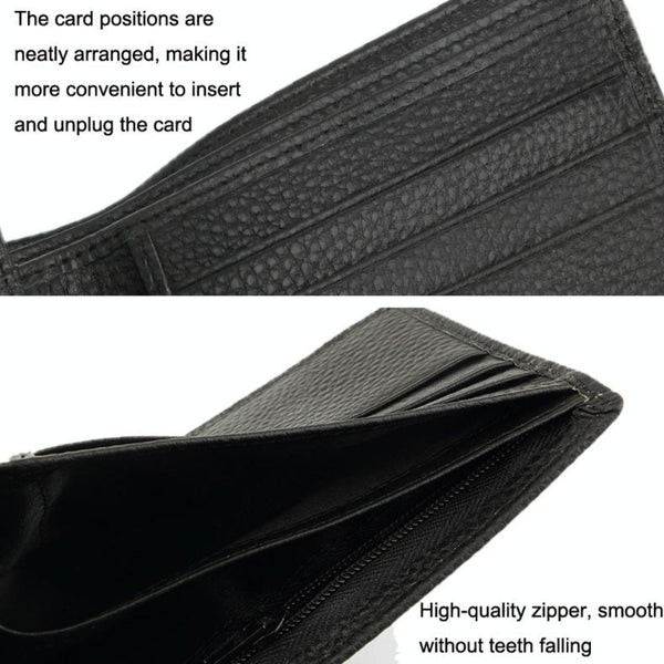 Men Leather Coin Wallet With Rfid Protection Wallets