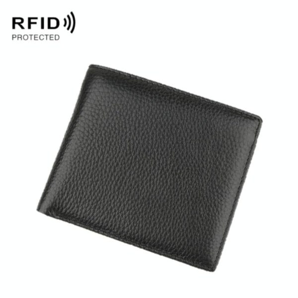 Men Leather Coin Wallet With Rfid Protection Wallets