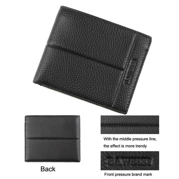 Rfid Blocking Men Wallet With Card Holder By Baweisi Black Wallets