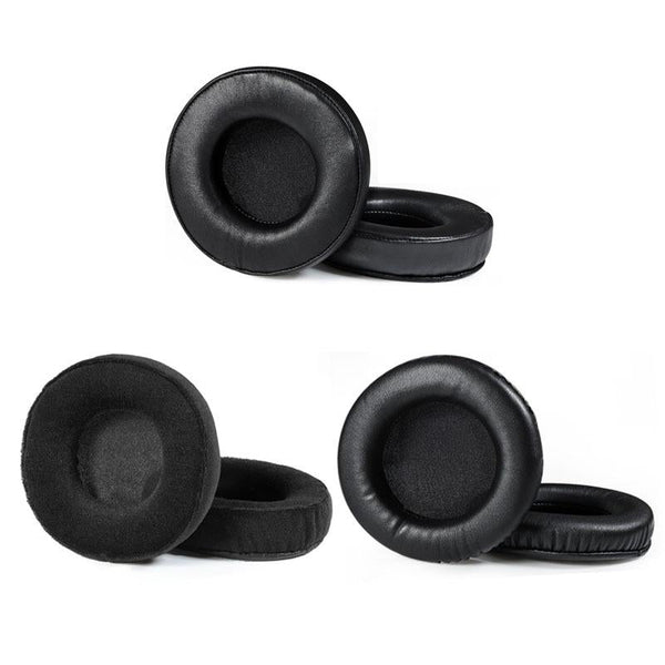 2 Pack Audio Technica Earmuffs Black Protein Skin Headphone Accessories