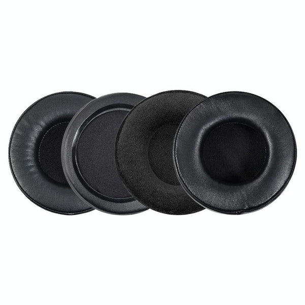 2 Pack Flannel Earmuffs For Audio Headsets Black Soft And Comfortable Replacement Headphone Accessories