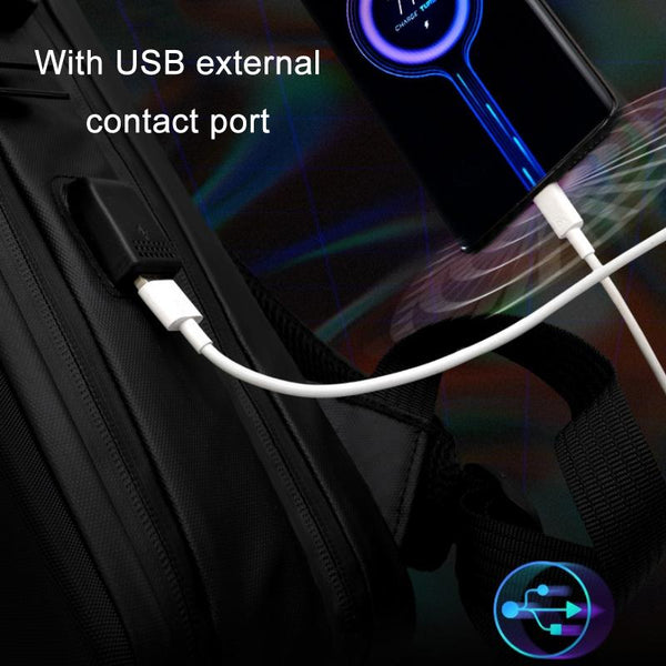 Durable Hard Shell Gaming Backpack For 15.6 Inch Devices Black Backpacks