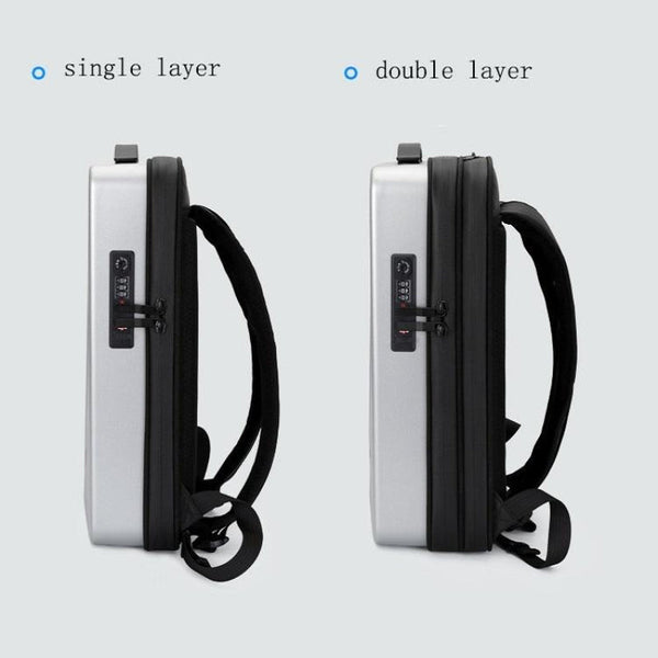 Men's Gaming Backpack Hard Shell Black For 16.1 Inch Computers Backpacks