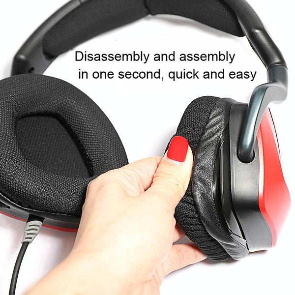 Pair Of Replacement Earpads For Corsair Void Pro Elite Headband Headphone Accessories