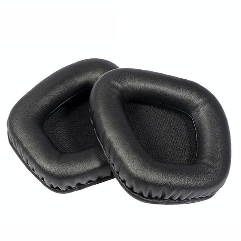 Black Protein Leather Earpads For Corsair Void Elite Set Of 2 Headphone Accessories