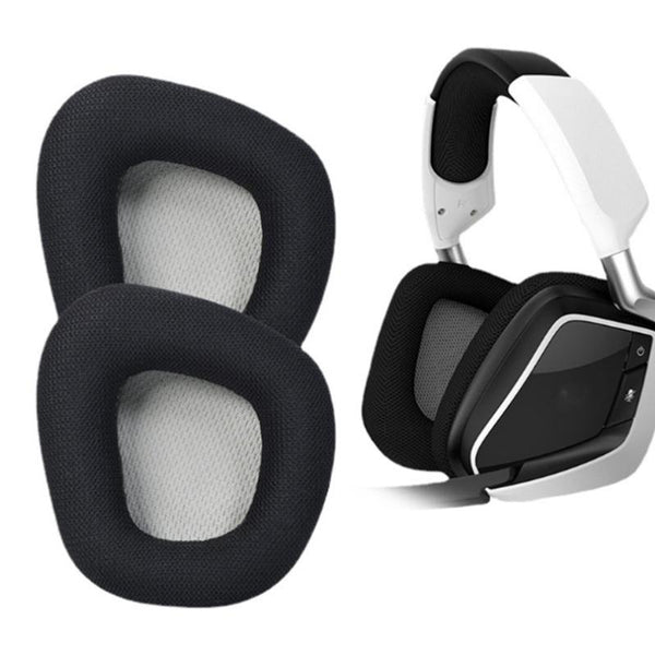 Pair Of Gray Earpads For Corsair Void Pro Elite Enhanced Comfort And Fit Headphone Accessories