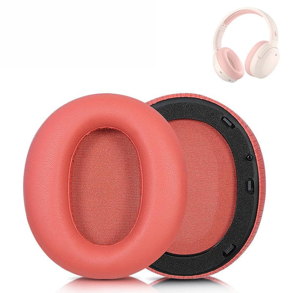 Red Earmuff Covers For Edifier W820nb Protein Skin Sponge Pair Headphones