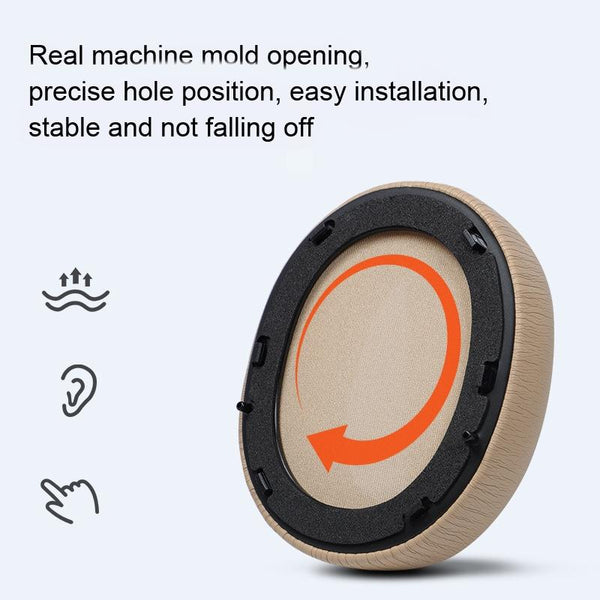 Red Earmuff Covers For Edifier W820nb Protein Skin Sponge Pair Headphones