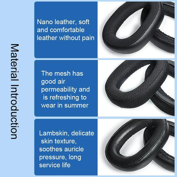 2 Pack Mesh Earmuff Head Beam For Sennheiser Gsp Series Headsets Headphone Accessories