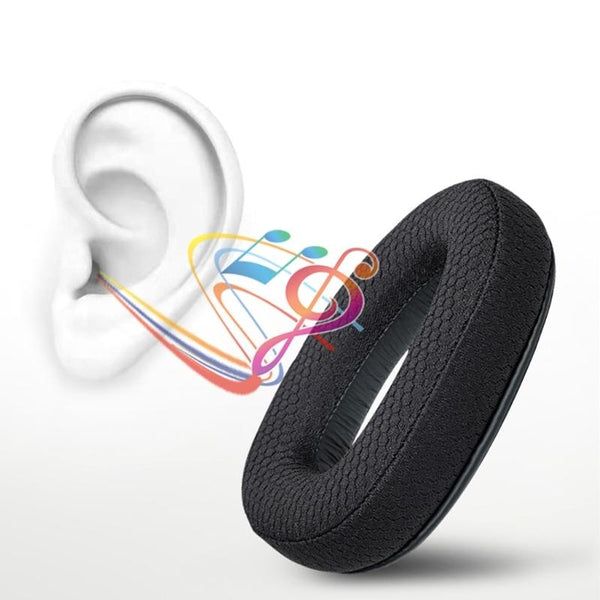 2 Pcs Headphone Sleeve Cover For Sennheiser Gsp300 Gsp370 Gsp350 Black Headphone Accessories
