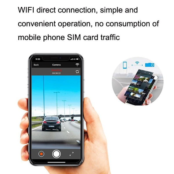 1080P Wifi Car Recorder With Hidden Hd Voice Prompt For Vehicle Electronics Other Car Video