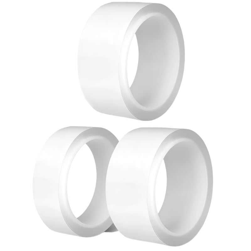 3 Piece Plastic Steel Frame Gap Windshield Tape Set 3Cm X 3M Each Other Window Accessories