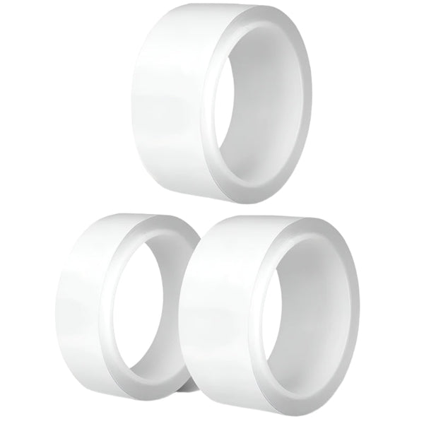 3 Piece Plastic Steel Frame Gap Windshield Tape Set 3Cm X 3M Each Other Window Accessories