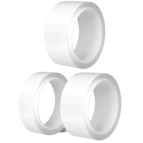 3 Piece Plastic Steel Frame Gap Windshield Tape Set 3Cm X 3M Each Other Window Accessories