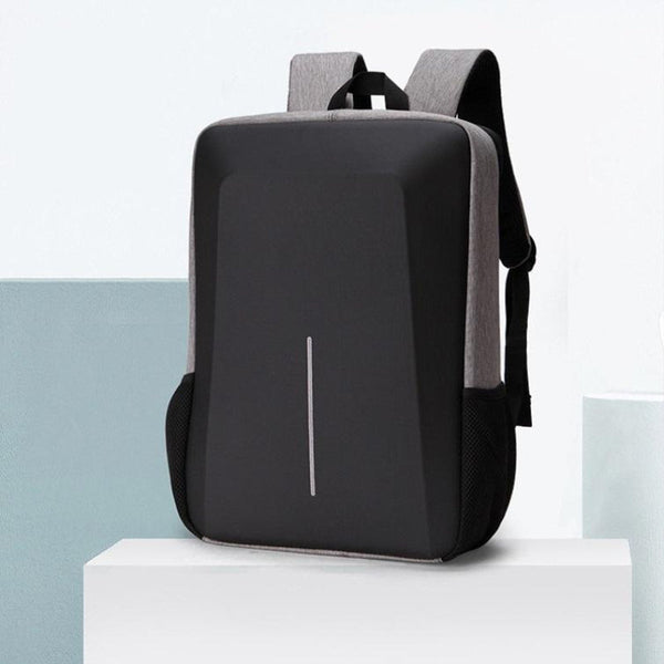 Hard Shell Anti Theft Backpack With Alloy Frame For Computers In Grey Anti Theft Locks & Kits