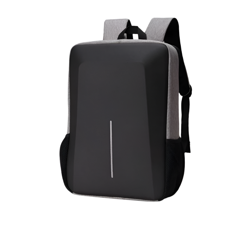 Anti Theft Hard Shell Backpack For Men With Alloy Frame Blue Bags