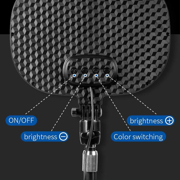 Full Screen Beauty Light Single And Stand For S20 Selfies Photography Guide Selfie Lights