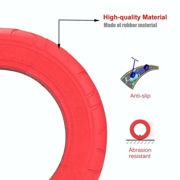 10 Inch By 2 Inflatable Solid Tire For Xiaomi Mijia M365 Pro Accessories Parts
