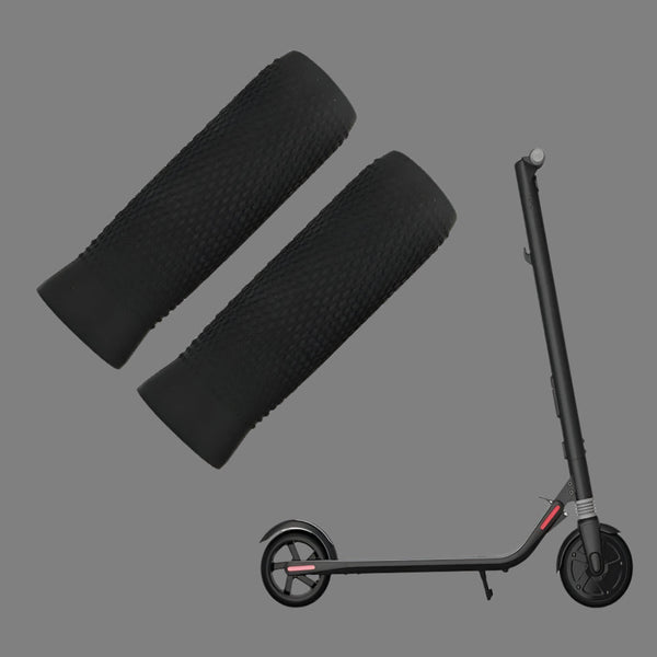 Silicone Handbar Cover For Ninebot Es Scooters Black Pair Accessories Parts