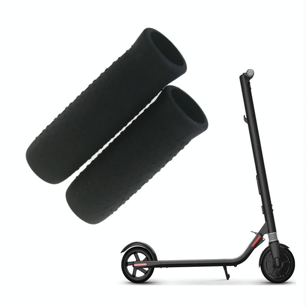 Silicone Handlebar Covers For Ninebot G30 Max Black Pair Protection And Comfort Accessories Parts