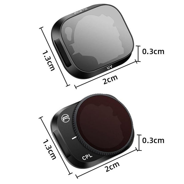 Aluminum Alloy Filter For Dji Mini 3 Pro Cpl Style Filters