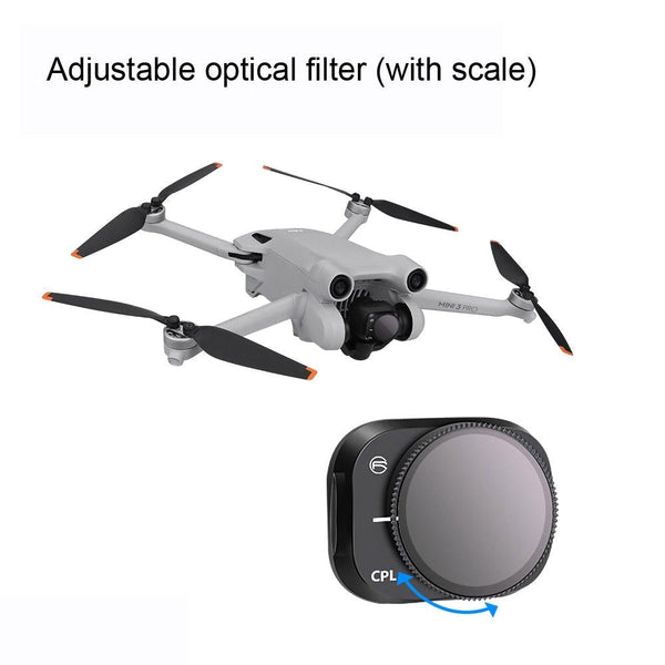 Aluminum Alloy Filter For Dji Mini 3 Pro Cpl Style Filters