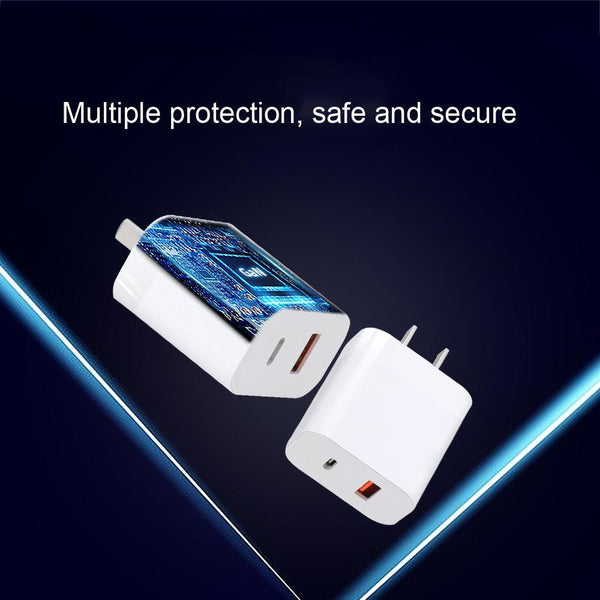 30 Watt Dual Port Charger For Dji Mini 2 And Pro Gallium Nitride Chargers & Cradles