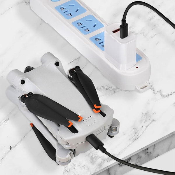 30 Watt Dual Port Charger For Dji Mini 2 And Pro Gallium Nitride Chargers & Cradles