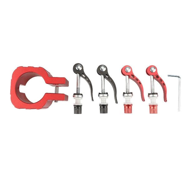 Red Folding Clamp For Electric Scooter Zero 8X 10X 11X Dualtron Dt3 Thunder Accessories Parts