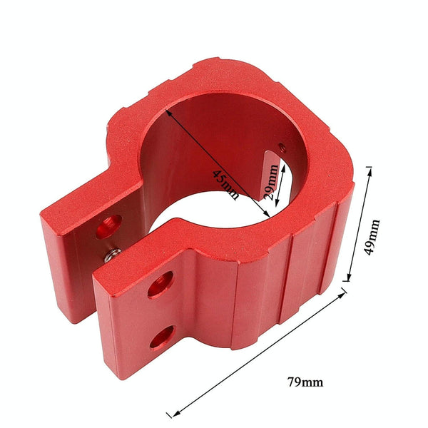 Foldable Clamp With Pad For Electric Scooter Black Accessories