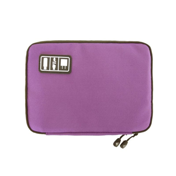 Multifunctional U Disk Storage Bag For Mobile Phone Accessories Purple Camera Cases Bags & Covers