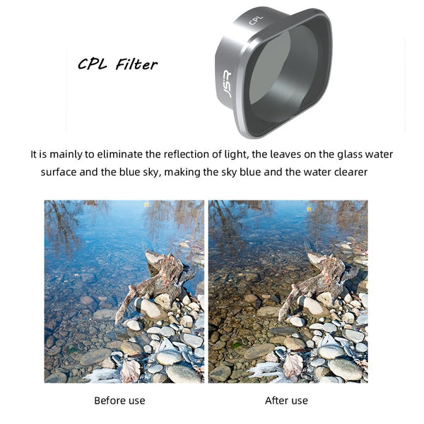 Nd64pl Drone For Dji Fpv Combo Lightweight Aluminium And Optical Glass Filters