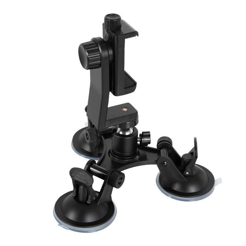 Universal Car Suction Cup Mount For Video Shooting And Phone Clip Holder Vehicle Camera Holders