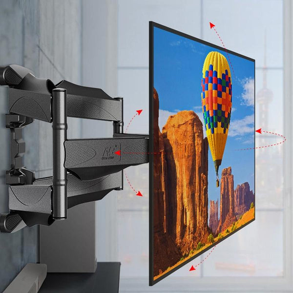 Telescopic Swivel Tv Wall Mount For Screens Ranging From Thirty Two To Sixty Inches Tv Stands & Mounts