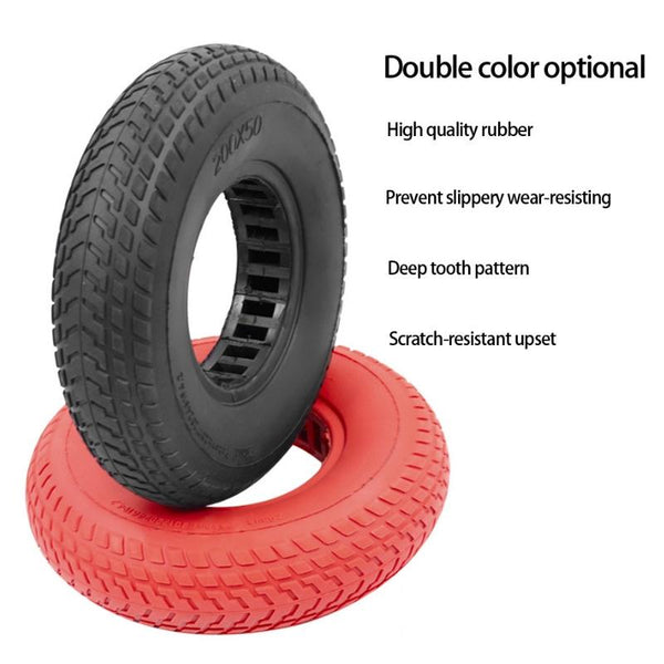 Xiaomi Scooter 8 Inches Hollow Solid Rubber Tire Accessories Parts