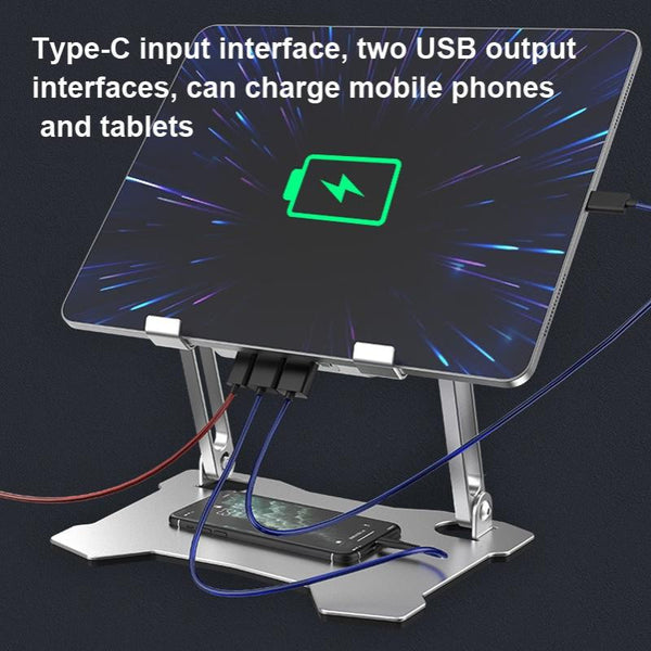 Aluminium Laptop Cooling Stand With Four Fans And Adjustable Height Laptop Cooling Pads