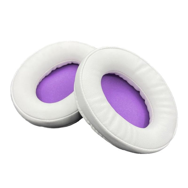 2 Pcs Foam Headphone Earmuffs For Kingston Hyperx Cloud Mix Flight Alpha White Headphone Accessories