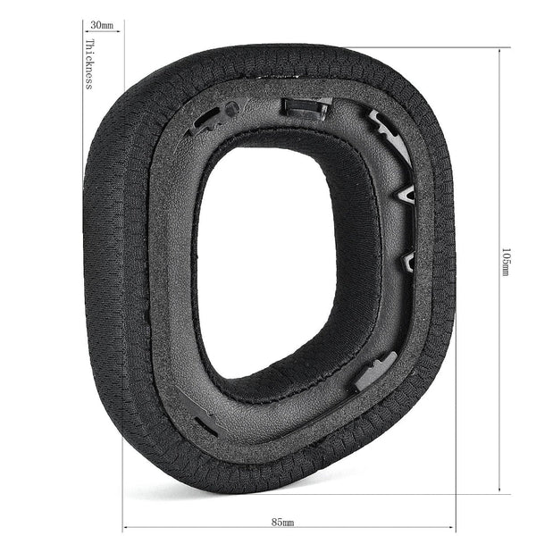 2 Pack Thick Protein Skin Earmuffs For Corsair Hs80 Rgb Headphones Headphone Accessories