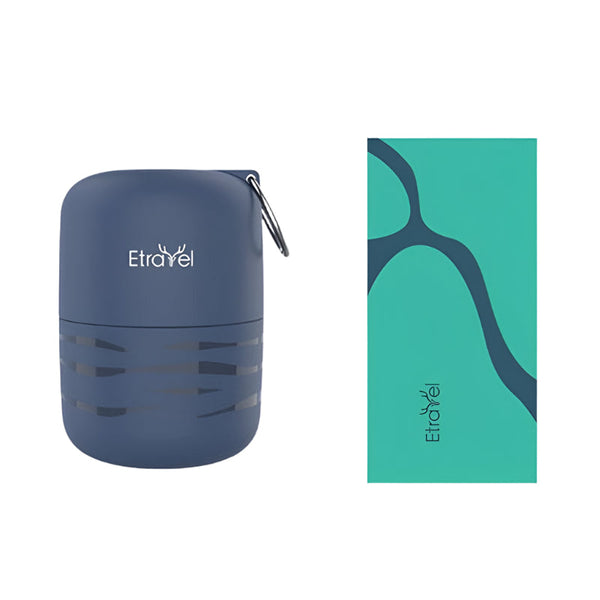 Quick Drying Double Sided Fleece Bath Towel Small Navy Towels & Washcloths