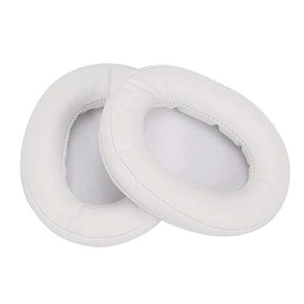 2 Pack Headset Earmuffs For Sony Mdr 7506 V6 900St With White Stitching Headphone Accessories