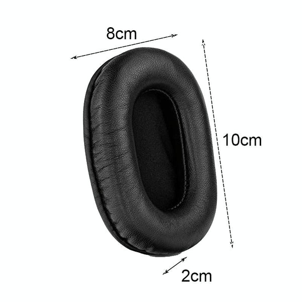 2 Pack Brown Lambskin Earmuffs For Sony Mdr 7506 V6 900St Headset Replacement Headphone Accessories
